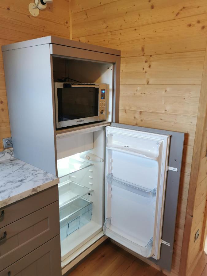 Das Paradieschen Edlitz - Stilvolles Blockhaus Mit Kamin Eksteriør billede